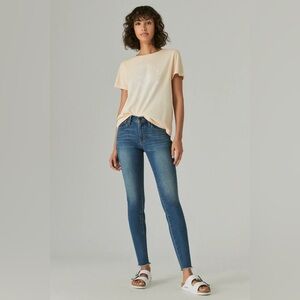 LUCKY BRAND Ava Skinny Medium Blue Jeans Mid Rise Size 10/30